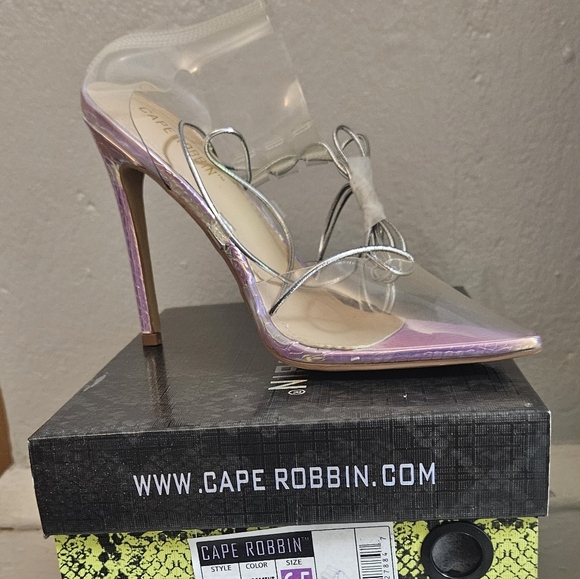 Cape Robbin Actress Iridescent Heels - Picture 3 of 5